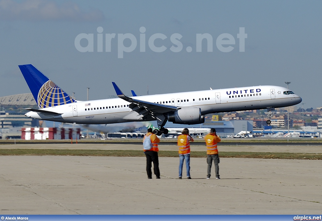 N48127, Boeing 757-200, Continental Airlines