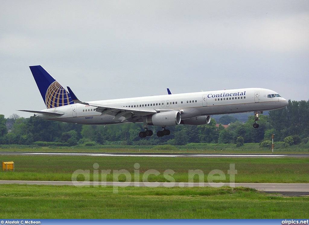 N48127, Boeing 757-200, Continental Airlines