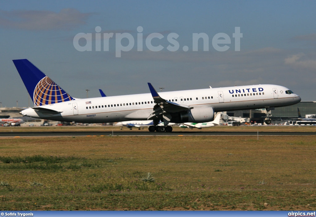 N48127, Boeing 757-200, United Airlines