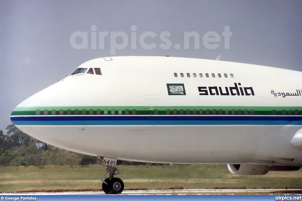 N485EV, Boeing 747-200B(SF), Saudia