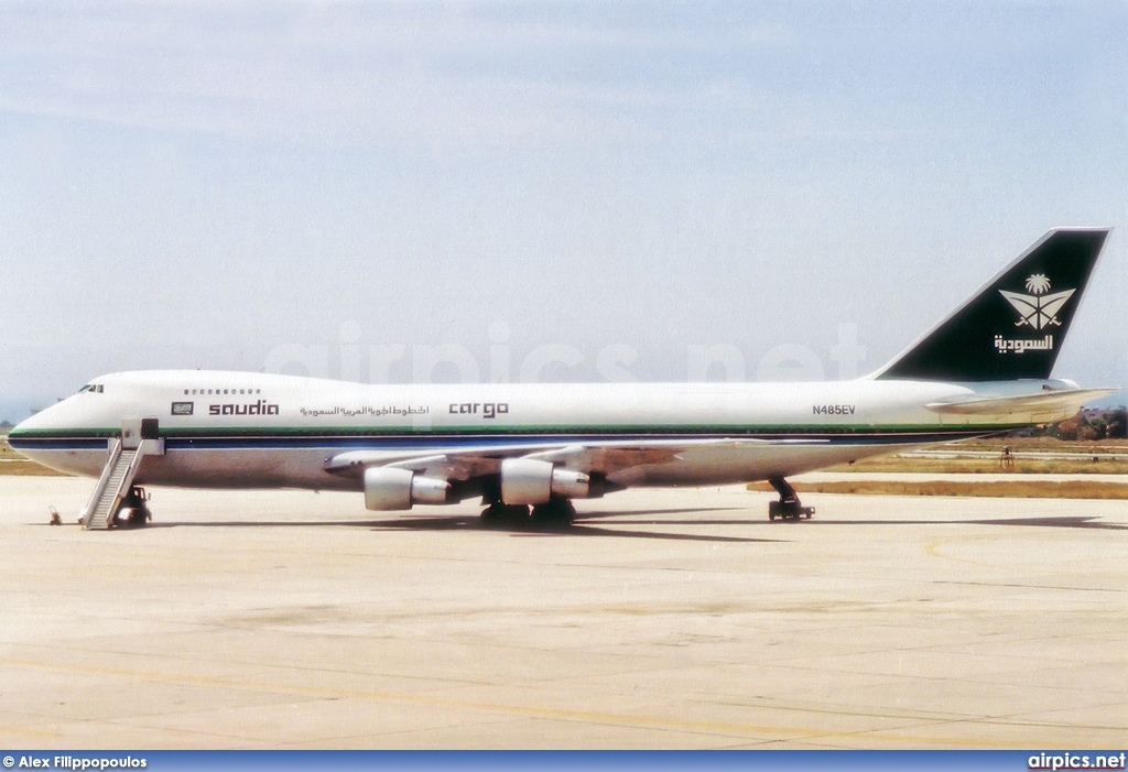 N485EV, Boeing 747-200B(SF), Saudia