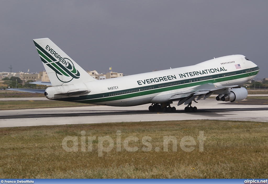 N487EV, Boeing 747-200B(SF), Evergreen International Airlines