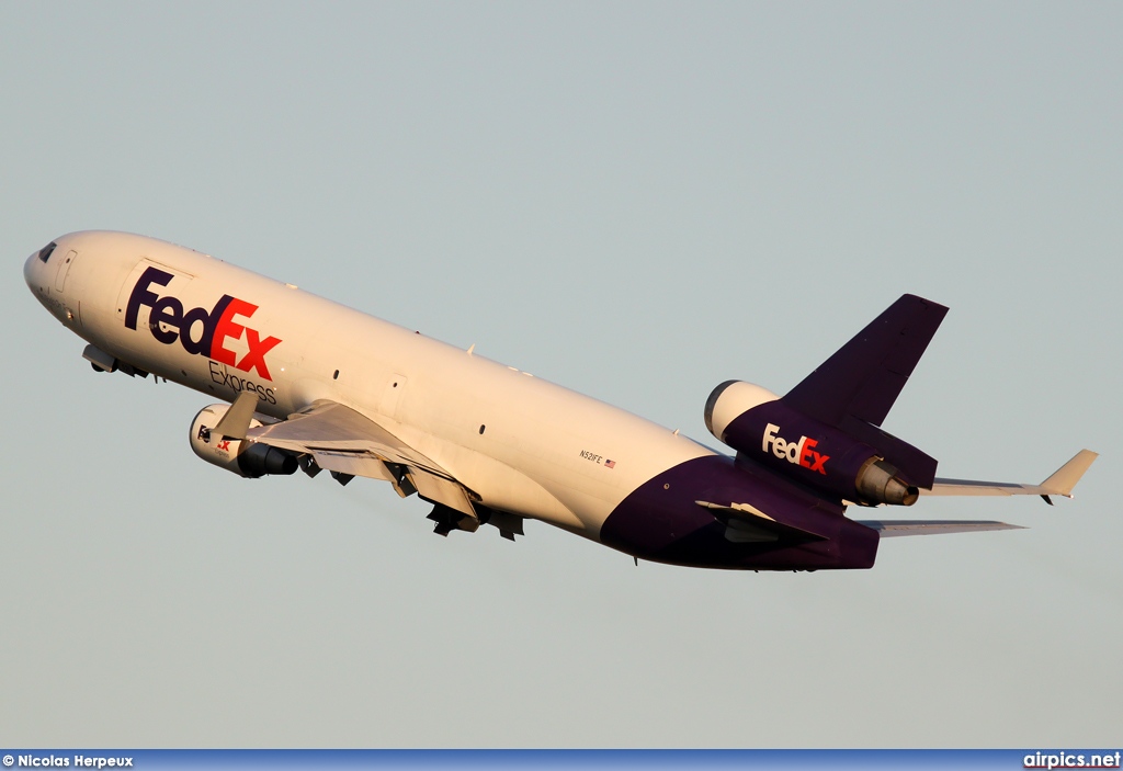 N521FE, McDonnell Douglas MD-11-F, Federal Express (FedEx)