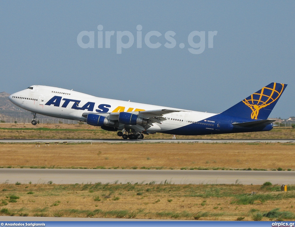 N524MC, Boeing 747-200B(SF), Atlas Air