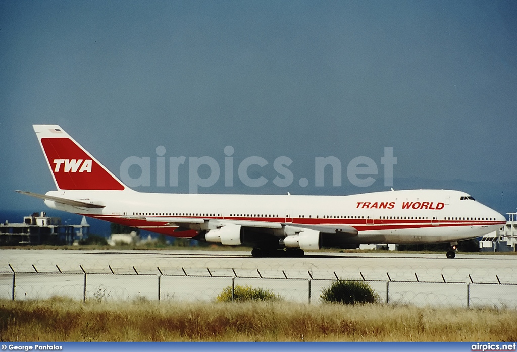 N53110, Boeing 747-100, TWA - Trans World Airlines