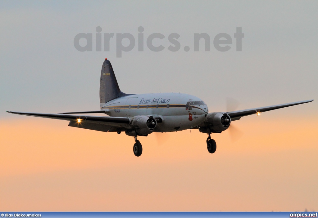 N54514, Curtiss C-46D Commando, Everts Air Cargo