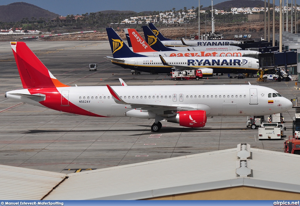 N562AV, Airbus A320-200, Avianca