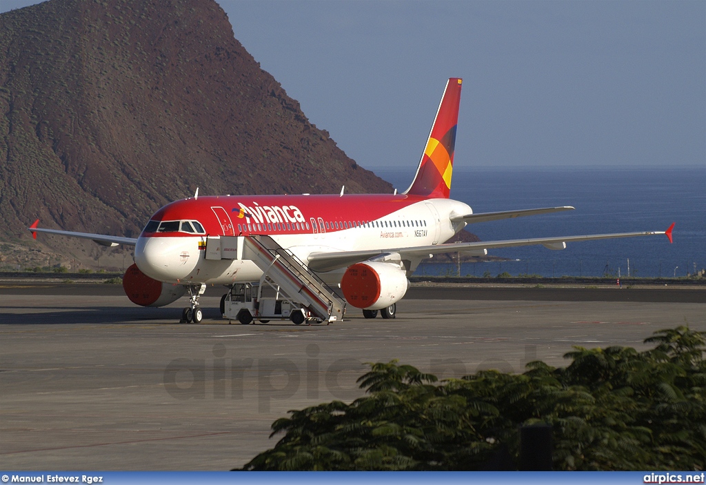 N567AV, Airbus A320-200, Avianca