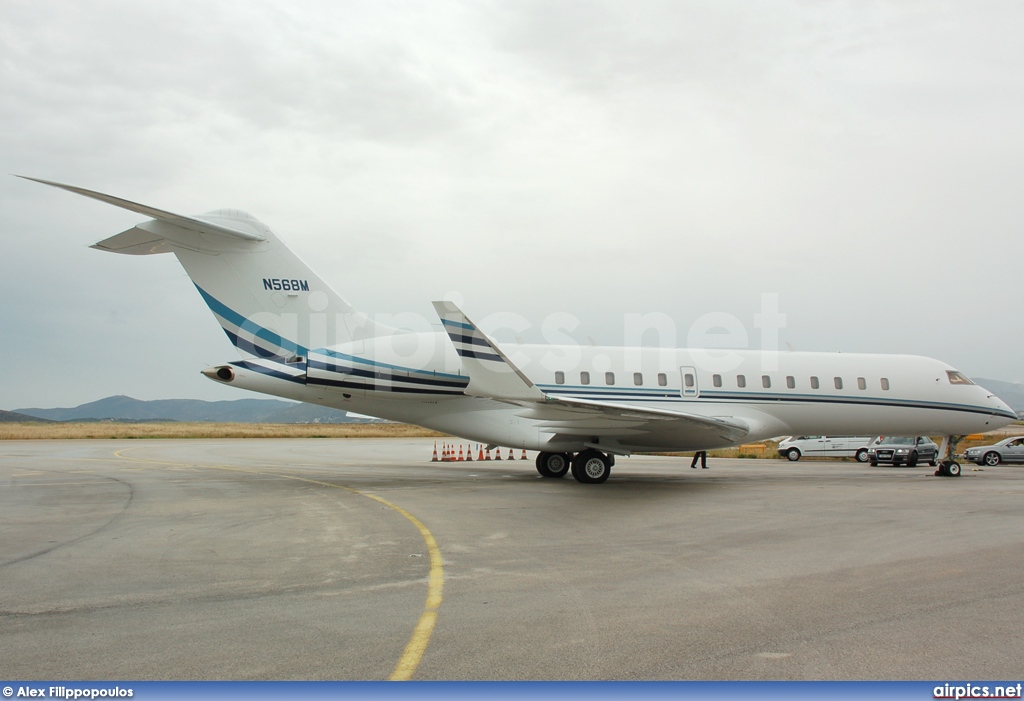 N568M, Bombardier Global Express, Private