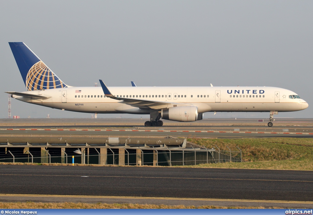 N57111, Boeing 757-200, United Airlines
