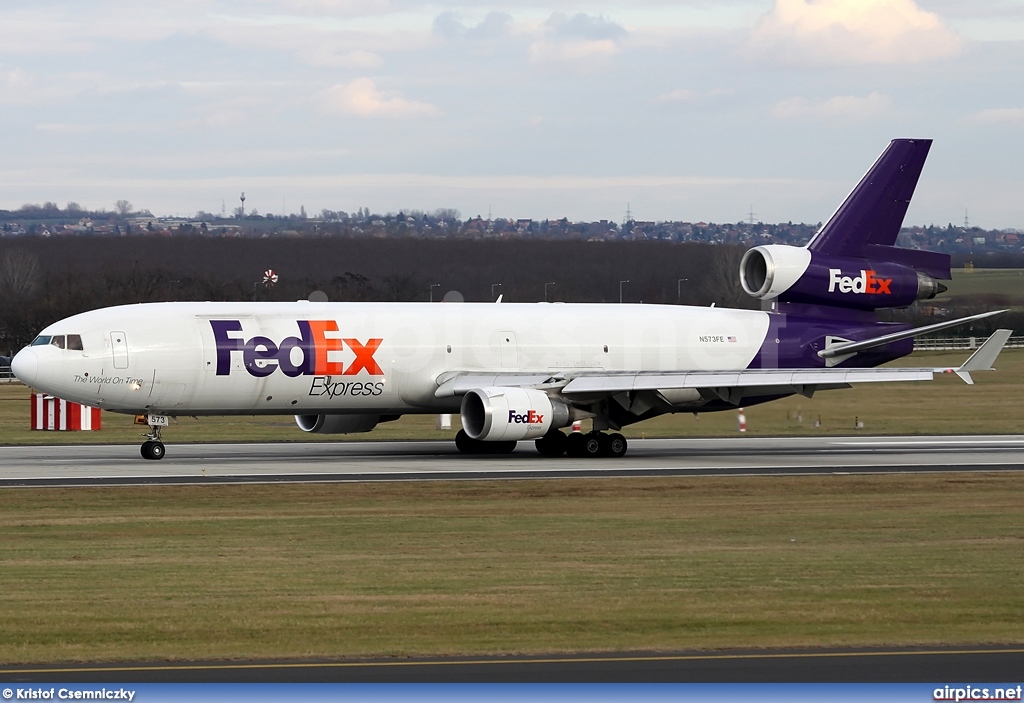 N573FE, McDonnell Douglas MD-11-F, Federal Express (FedEx)