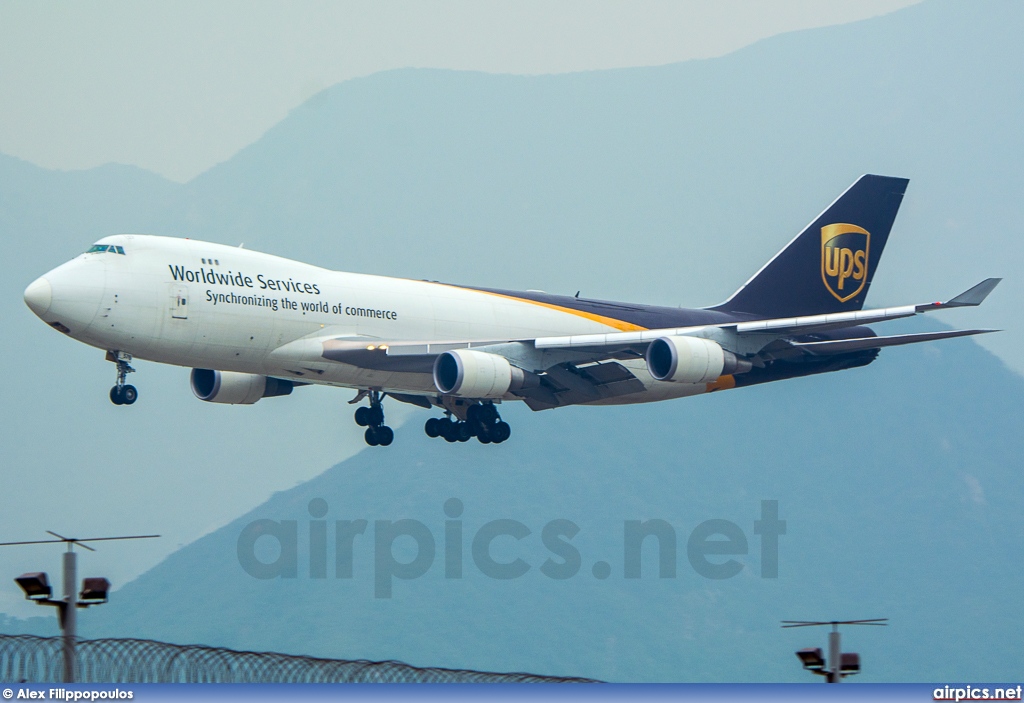 N573UP, Boeing 747-400F(SCD), UPS Airlines