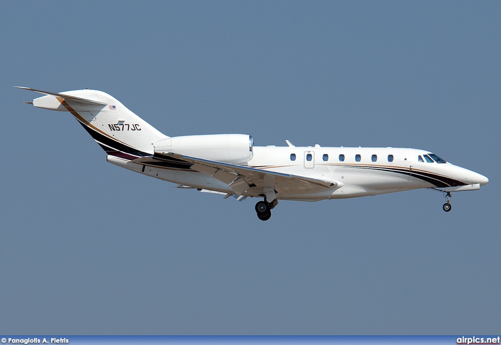 N577JC, Cessna 750-Citation X, Private