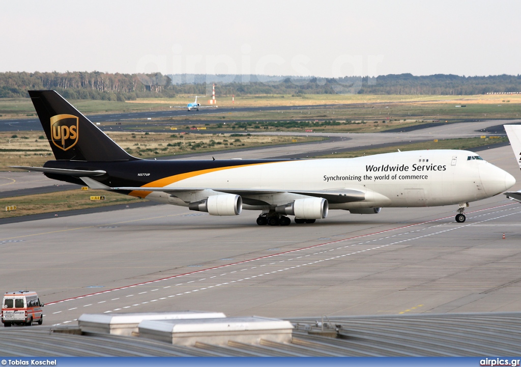 N577UP, Boeing 747-400F(SCD), UPS Airlines