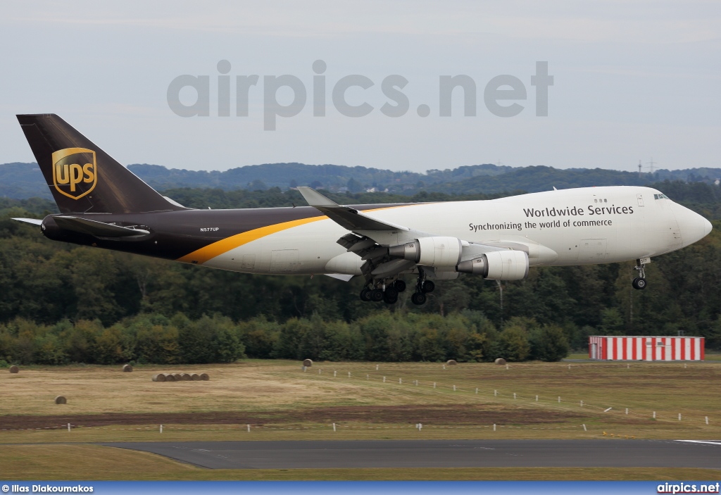 N577UP, Boeing 747-400F(SCD), UPS Airlines