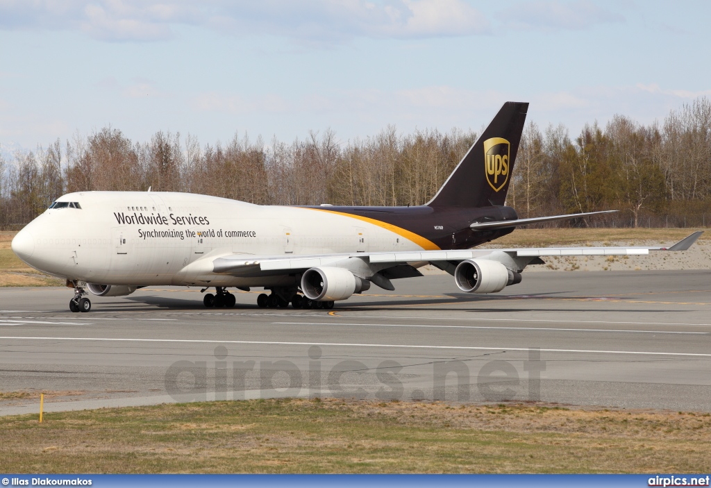 N578UP, Boeing 747-400(BCF), UPS Airlines