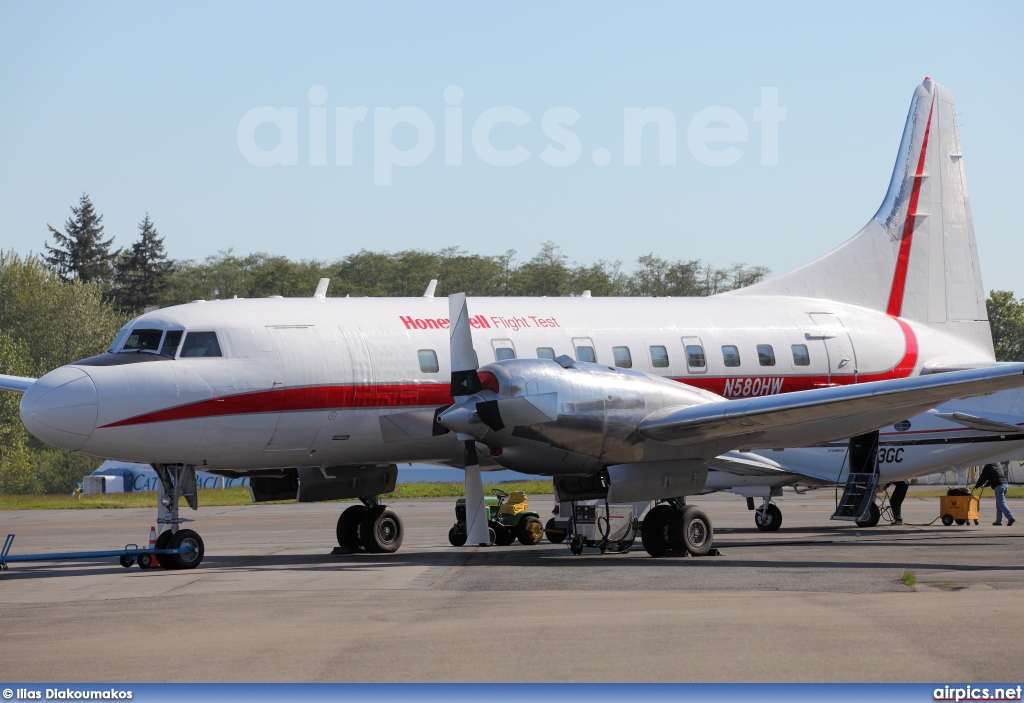 N580HW, Convair CV-580, Honeywell Aerospace