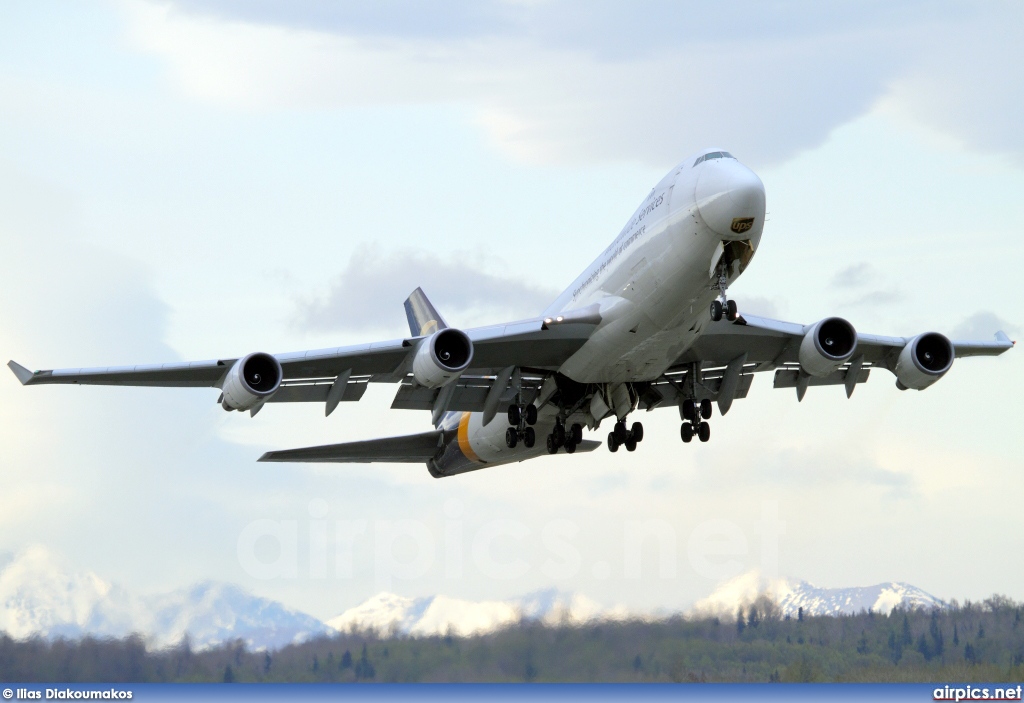 N581UP, Boeing 747-400F(SCD), UPS Airlines