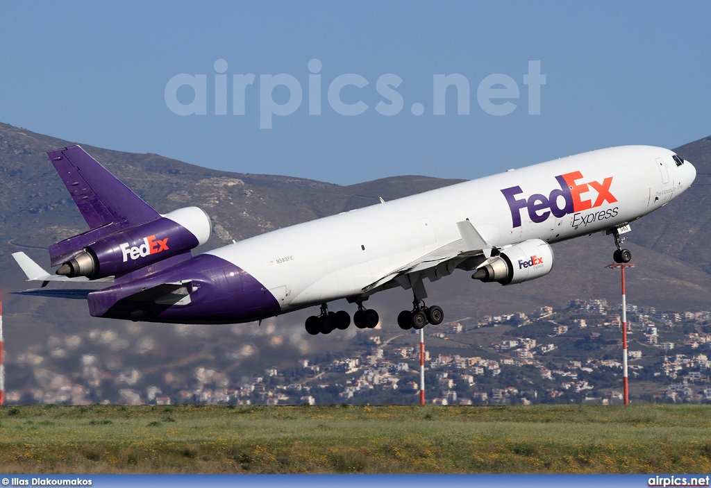 N583FE, McDonnell Douglas MD-11-F, Federal Express (FedEx)