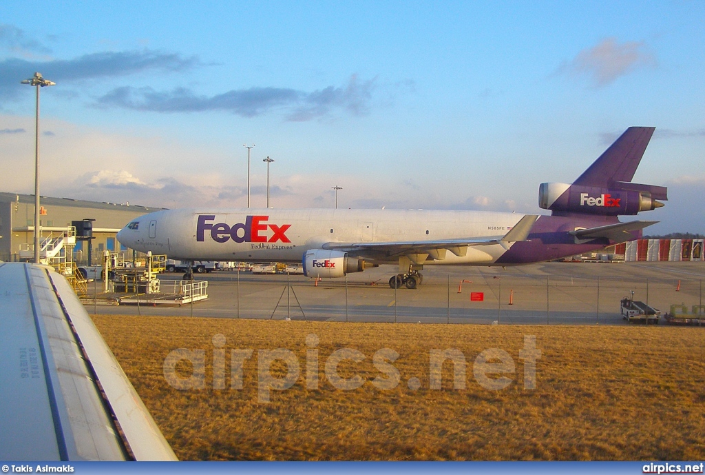 N585FE, McDonnell Douglas MD-11-F, Federal Express (FedEx)