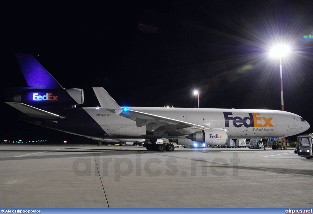 N588FE, McDonnell Douglas MD-11-F, Federal Express (FedEx)