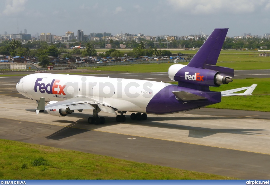 N588FE, McDonnell Douglas MD-11-F, Federal Express (FedEx)