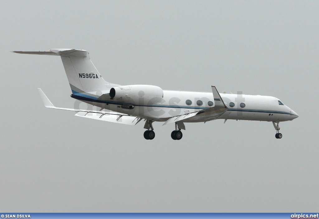 N596GA, Gulfstream V, Private