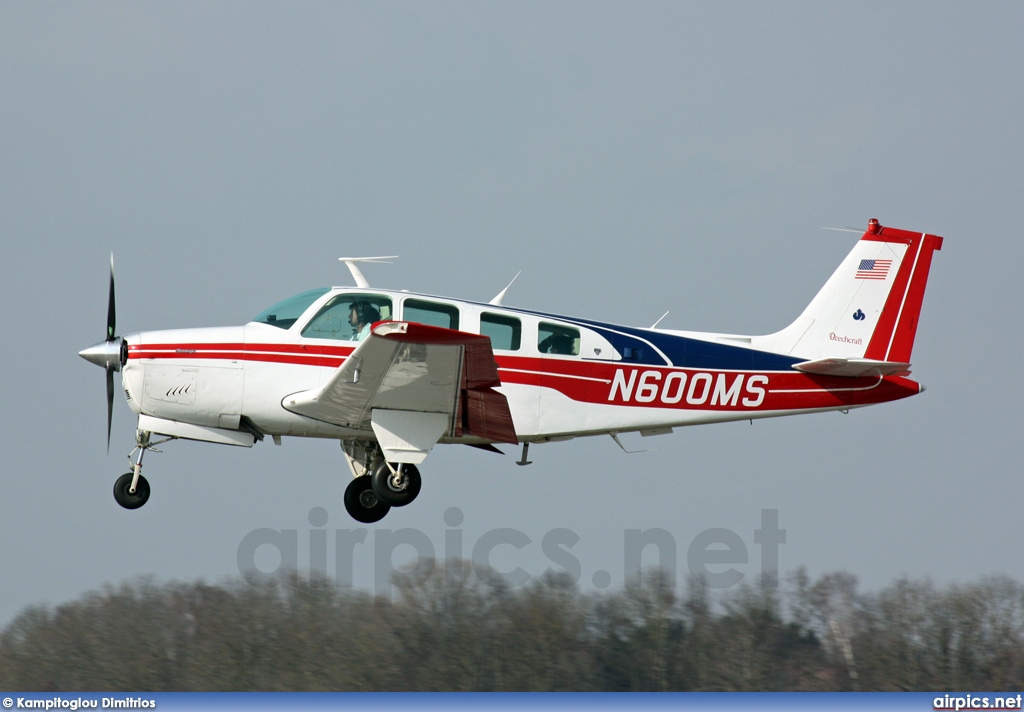 N600MS, Beechcraft A36 Bonanza, Private