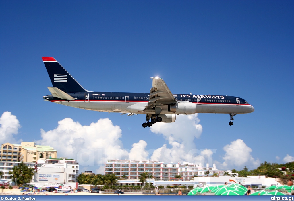 N608AU, Boeing 757-200, US Airways