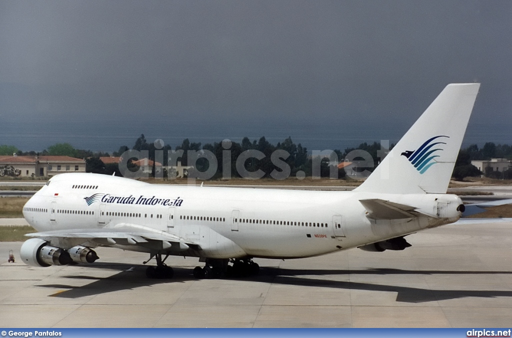 N608PE, Boeing 747-200B, Garuda Indonesia