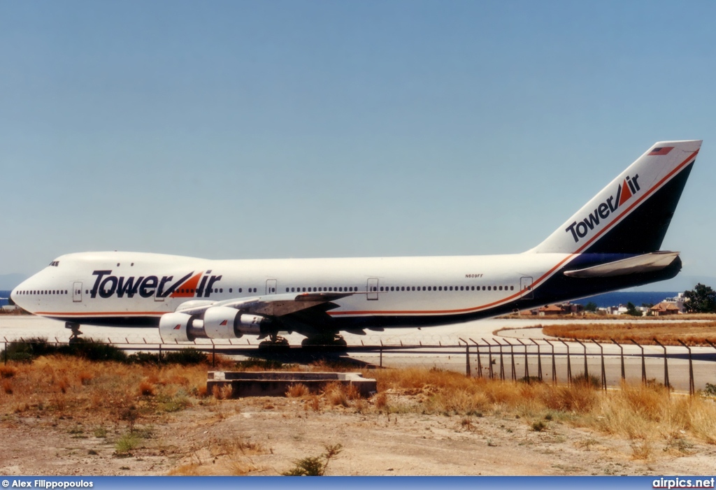 N609FF, Boeing 747-100, Tower Air