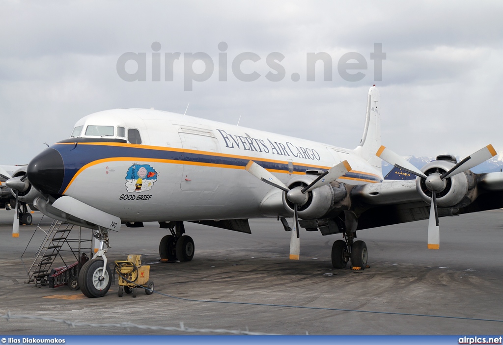 N6174C, Douglas DC-6-A, Everts Air Cargo