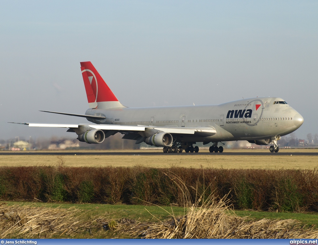 N624US, Boeing 747-200B, Northwest Airlines