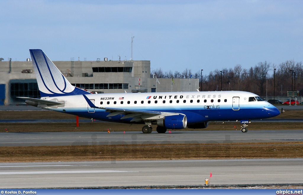 N633RW, Embraer ERJ 170-100SE, United Express