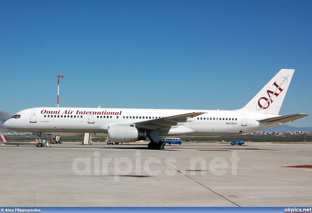 N639AX, Boeing 757-200, Omni Air International