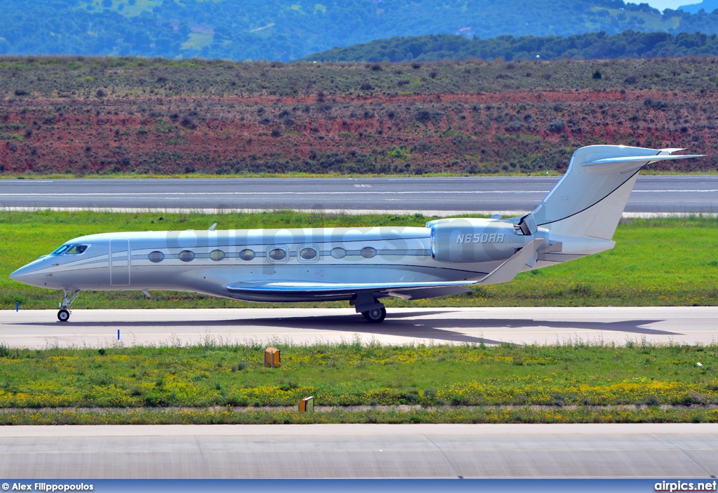 N650RR, Gulfstream G650, Private