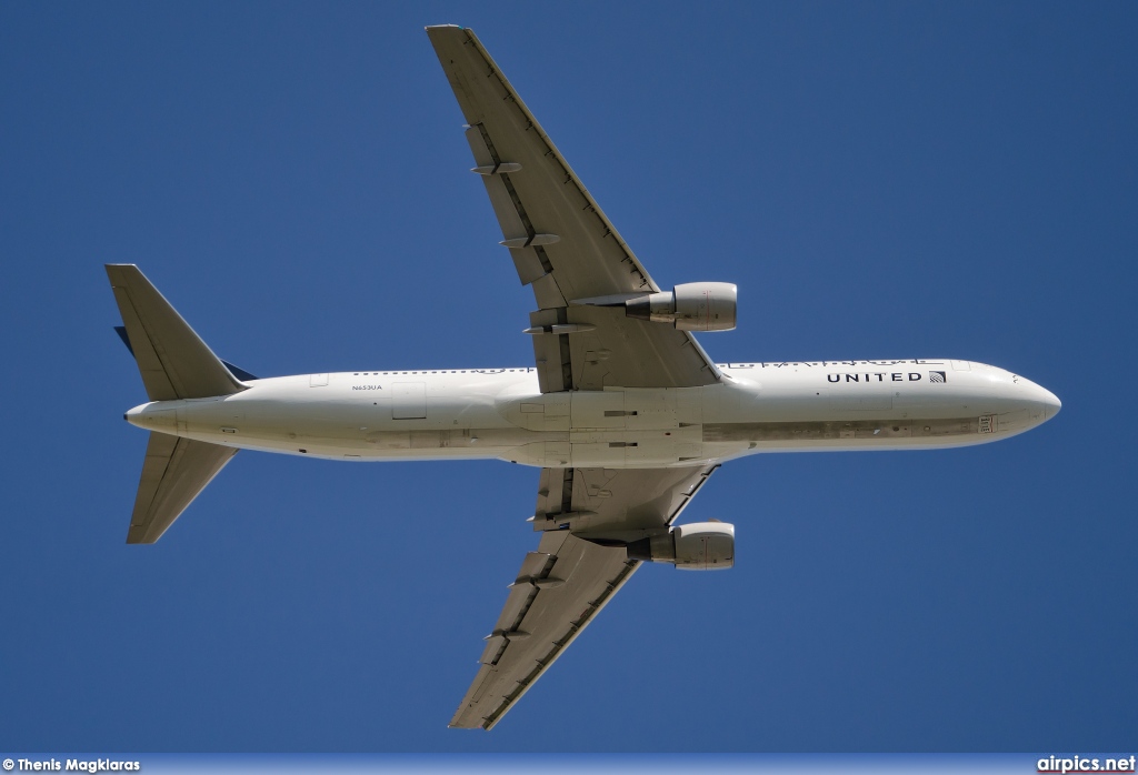 N653UA, Boeing 767-300ER, United Airlines