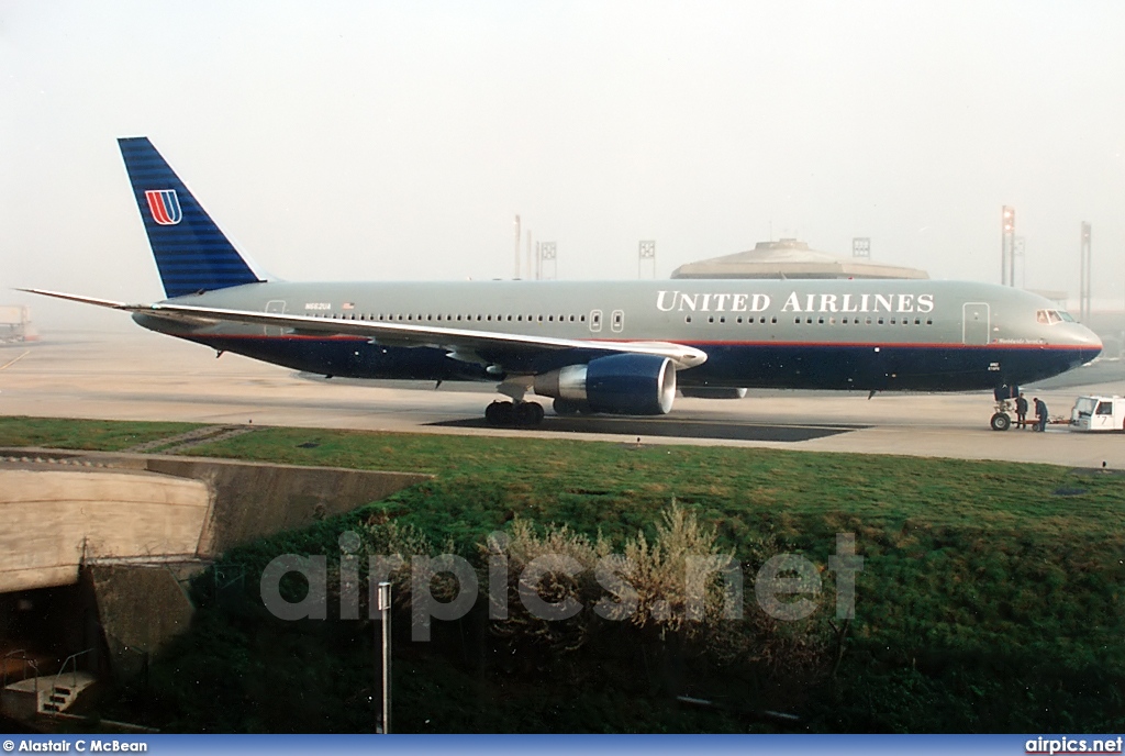 N662UA, Boeing 767-300ER, United Airlines