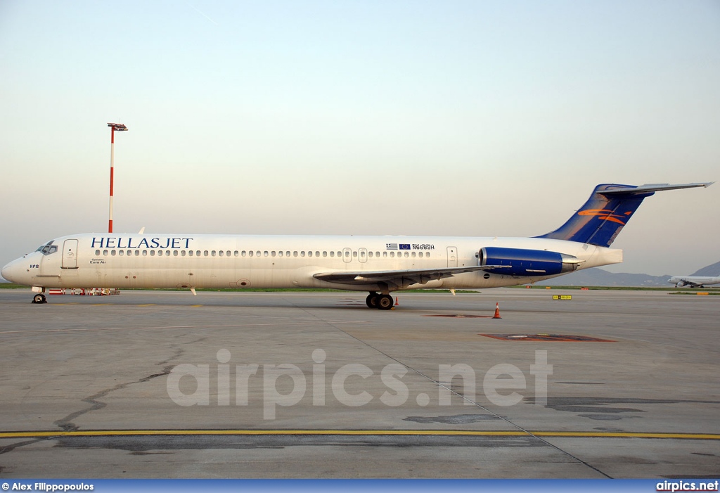 N668SH, McDonnell Douglas MD-83, Hellas Jet