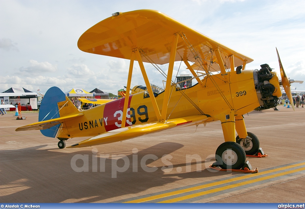 N67193, Boeing-Stearman Model 75 N2S-5 Kaydet, Private