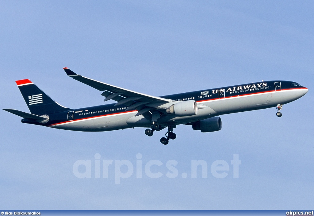 N673UW, Airbus A330-300, US Airways