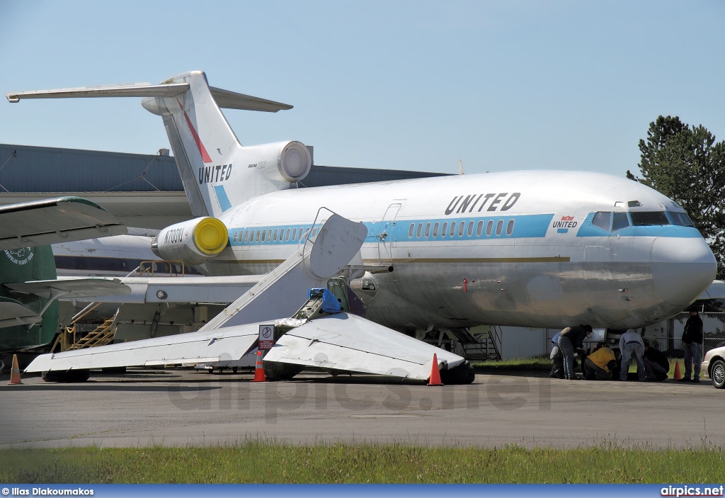 N7001U, Boeing 727-100, United Airlines