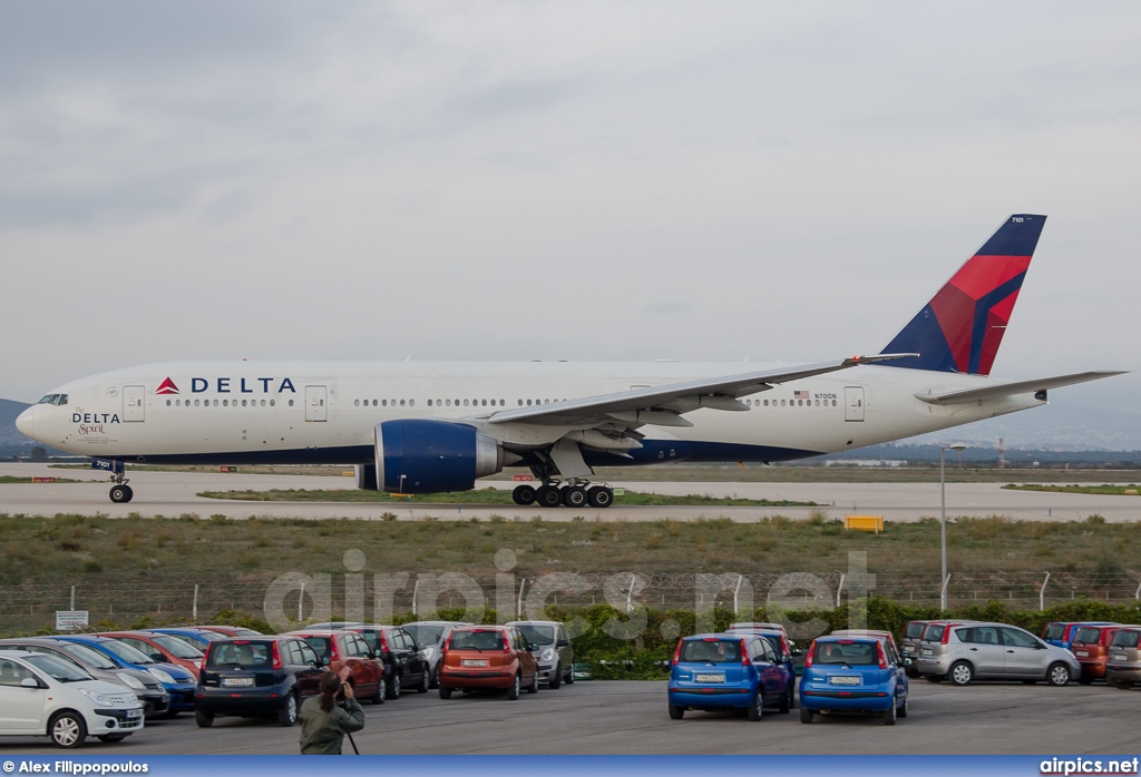 N701DN, Boeing 777-200LR, Delta Air Lines