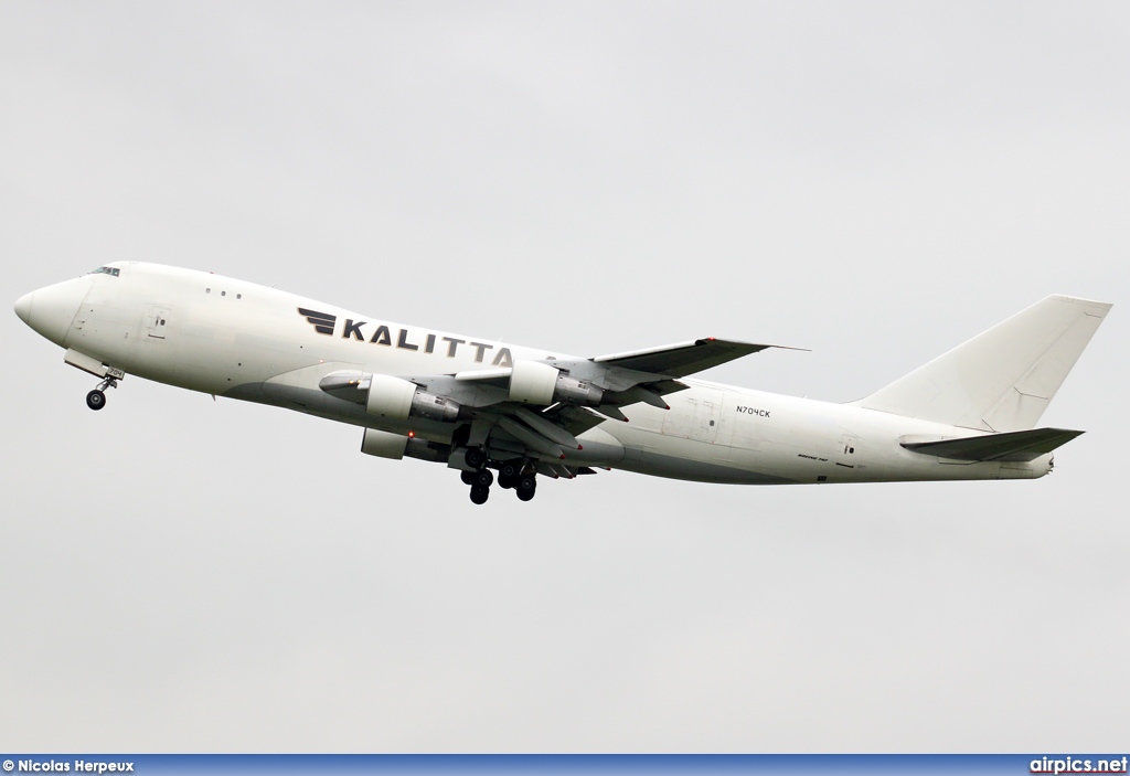 N704CK, Boeing 747-200F(SCD), Kalitta Air