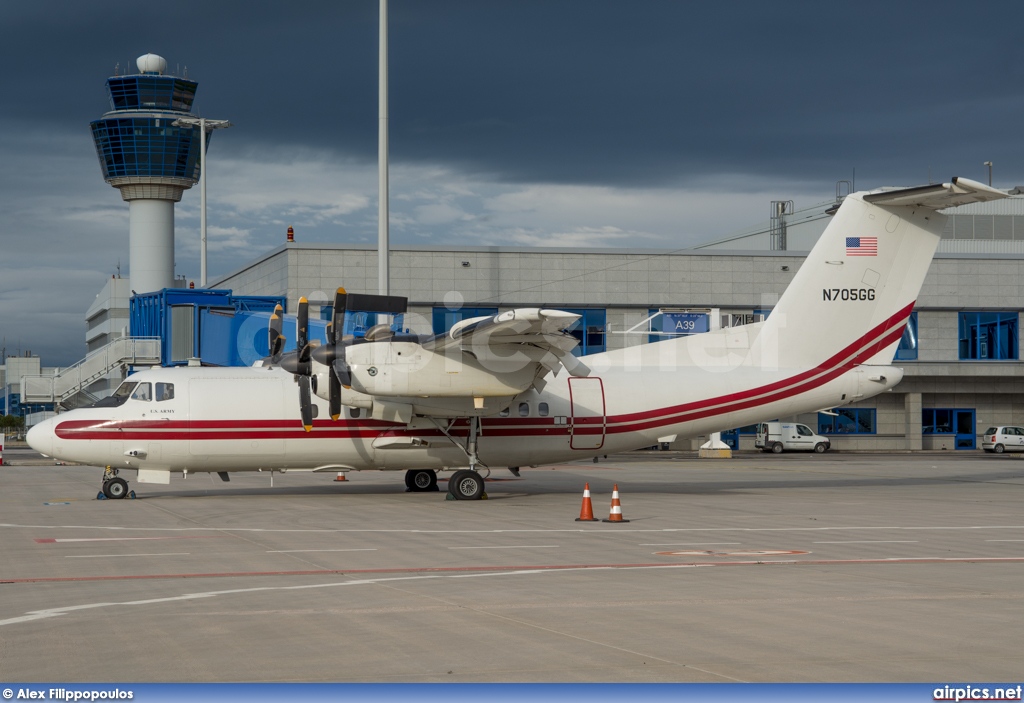 N705GG, De Havilland Canada EO-5B (DHC-7)-Dash 7, United States Army