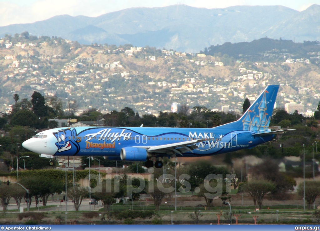 N706AS, Boeing 737-400, Alaska Airlines