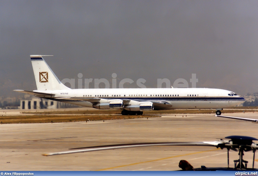 N707KS, Boeing 707-300B, Private