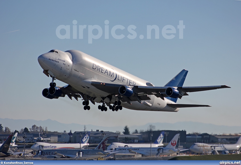 N718BA, Boeing 747-400LCF, Boeing