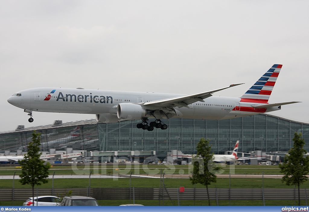 N724AN, Boeing 777-300ER, American Airlines