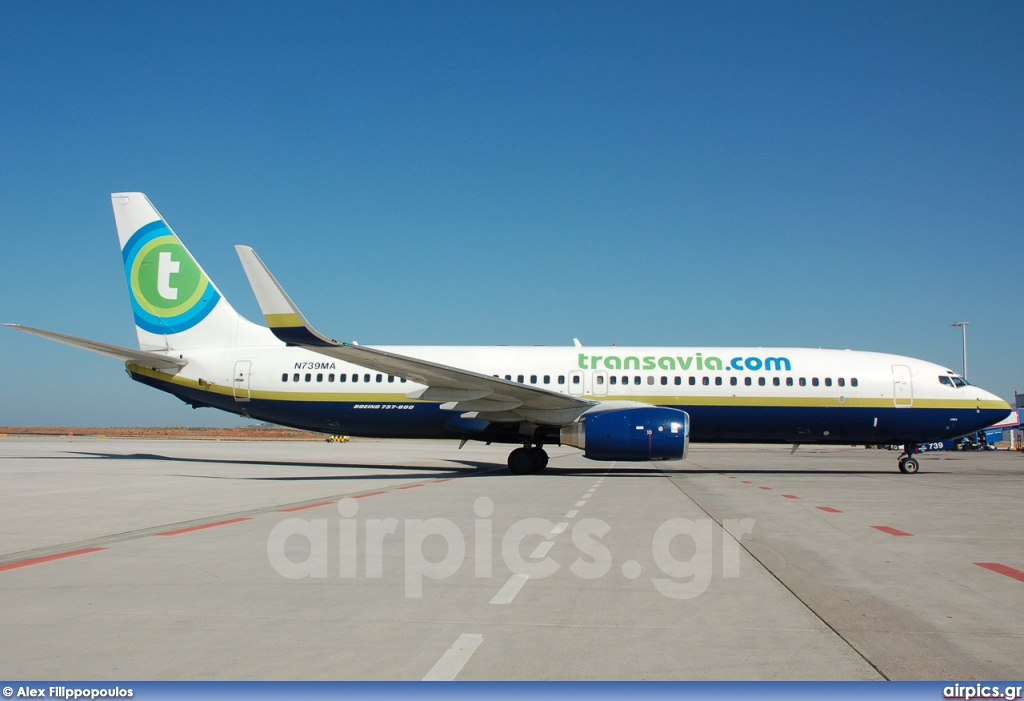 N739MA, Boeing 737-800, Transavia